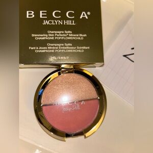 Brand New Becca Champagne/FlowerChild Split Blush Highlight limited edition